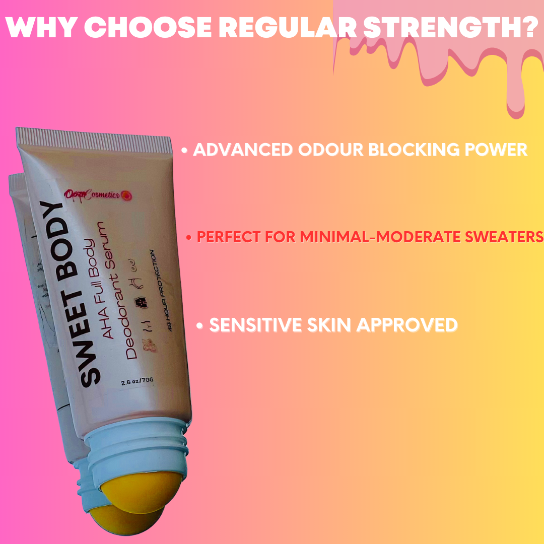 SWEET BODY Deodorant Serum- Regular Strength